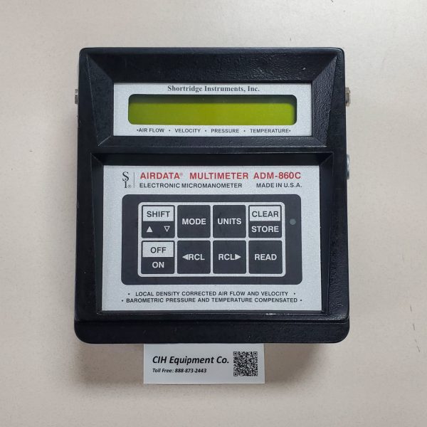 Shortridge ADM-860/ADM-860C Micromanometer Calibration