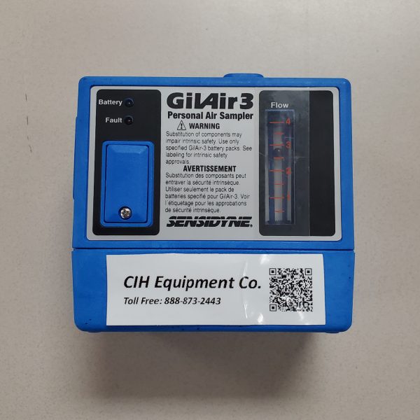 Gilian GilAir 3 Air Sampling Pump Calibration