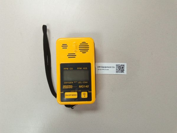 Industrial Scientific MG140 Multi Gas Monitor Calibration