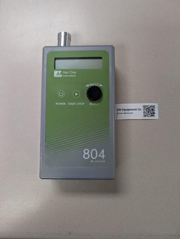Met One 804 Calibration