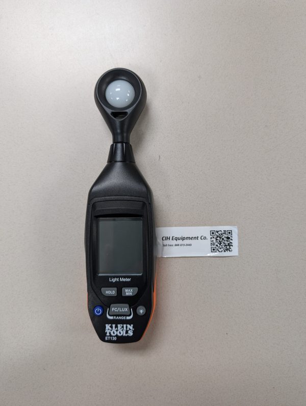 Klein Tools ET130 light meter Calibration
