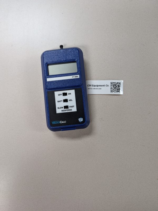 TSI VelociCalc 9525 Calibration