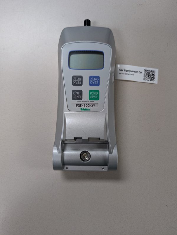 Shimpo FGV-500HXY Force Gauge Calibration