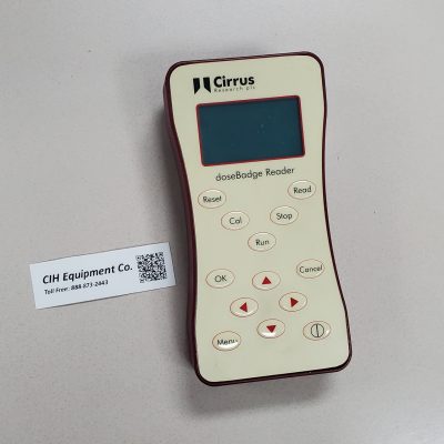 Cirrus RC:110A Dosebadge Reader Calibration