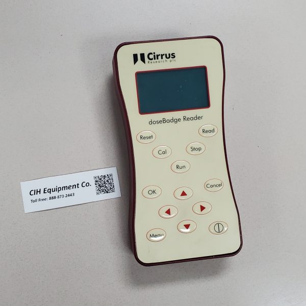 Cirrus RC:110A Dosebadge Reader Calibration