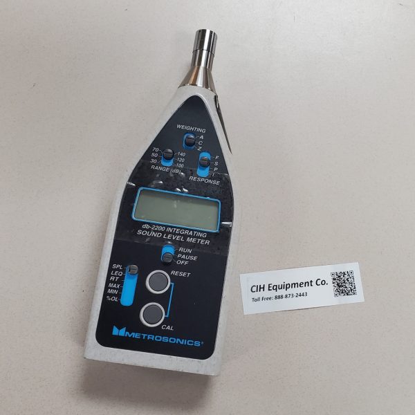 Metrosonics DB-2200 Sound Level Meter Calibration