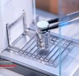 Hygiene equipment calibration, possibly after being affected by environmental factors