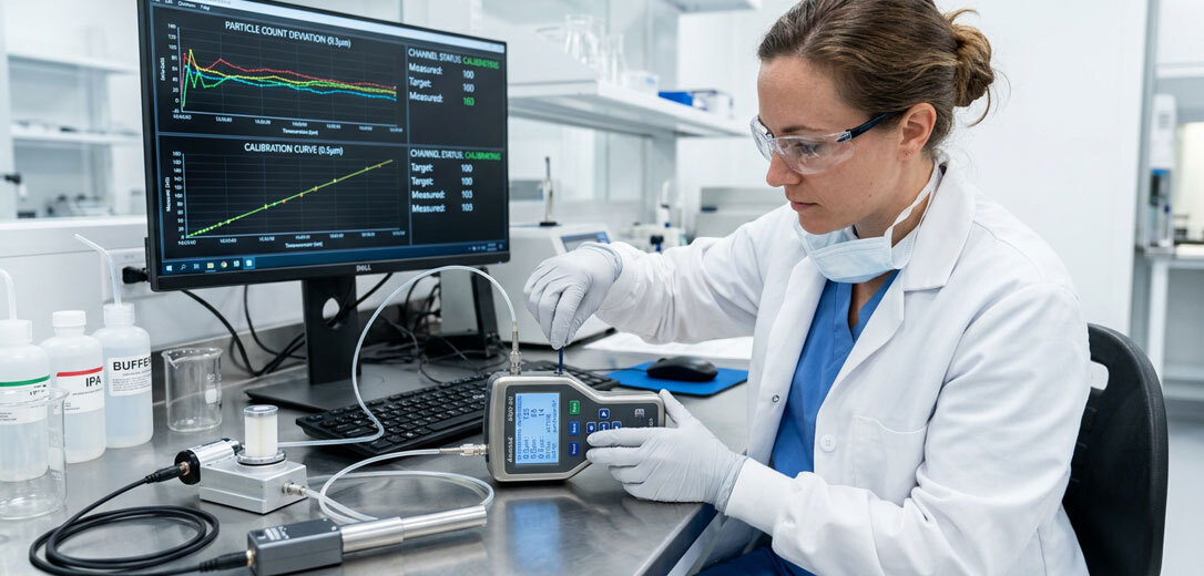 How to Perform Particle Counter Calibration